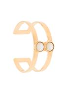 Lizzie Fortunato Jewels Petite T-bar Cuff Bracelet - Metallic
