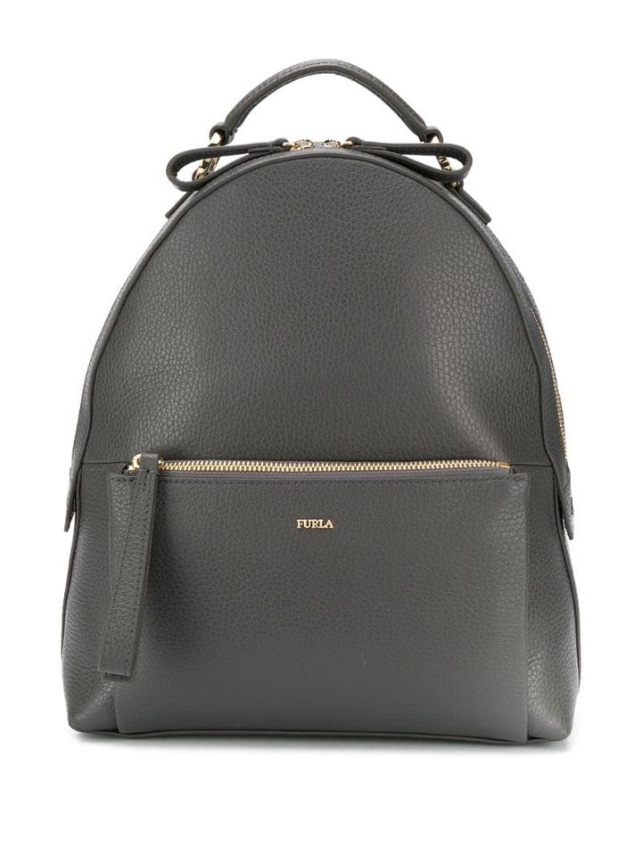 Furla Double Zip Backpack - Grey