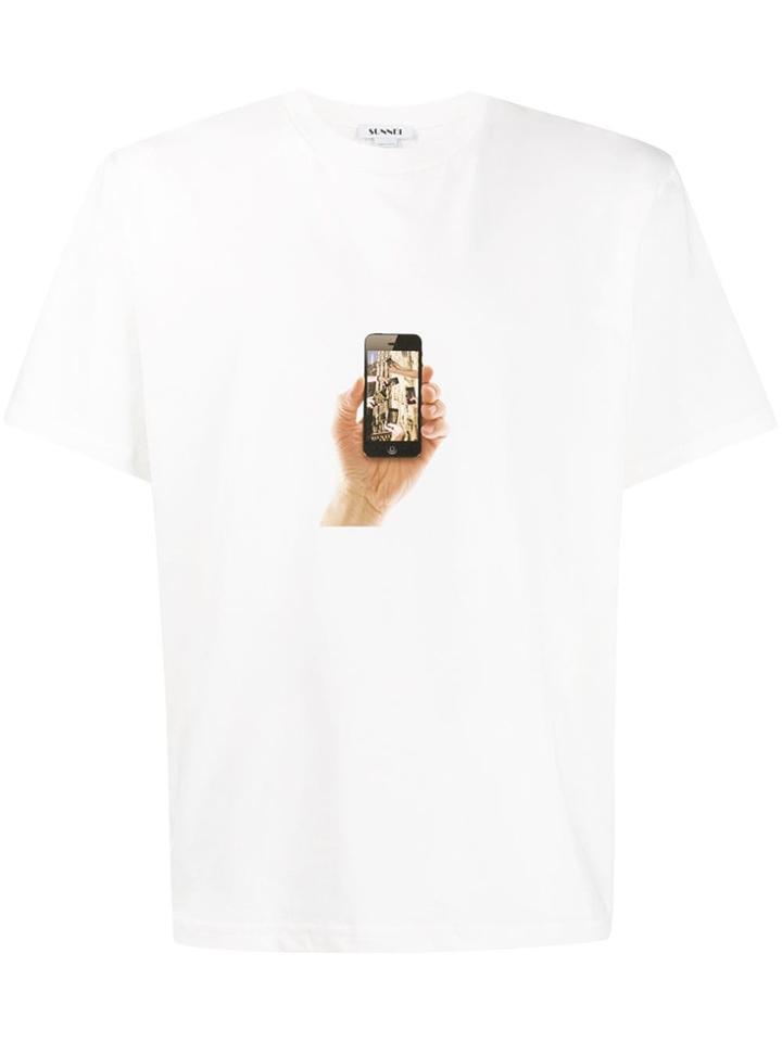Sunnei Photo Print T-shirt - White