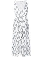 A.l.c. Printed Dress - White