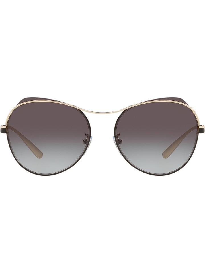 Bulgari Cat-eye Sunglasses - Gold