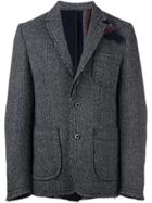 Sacai Raw Edge Blazer - Black