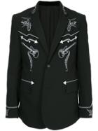 Takahiromiyashita The Soloist Printed Style Jacket - Black