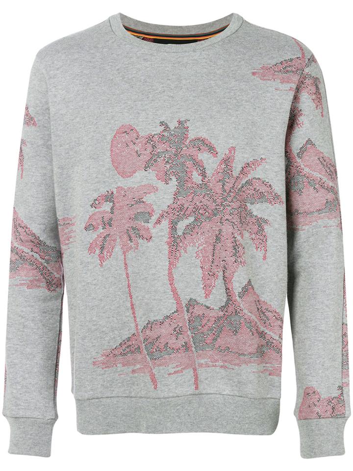Paul Smith Paradise Pattern Sweatshirt - Grey