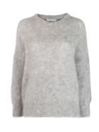 Tsumori Chisato Two-tone Crew Neck Jumper - Grey
