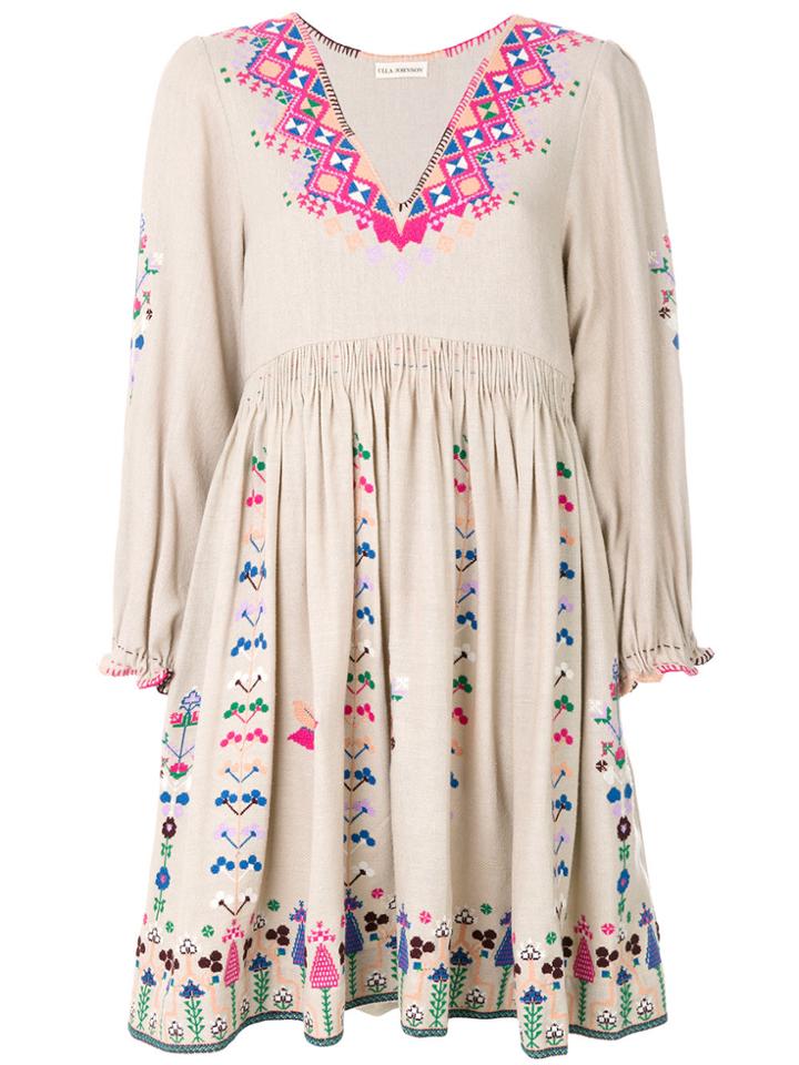 Ulla Johnson Vija Dress - Nude & Neutrals