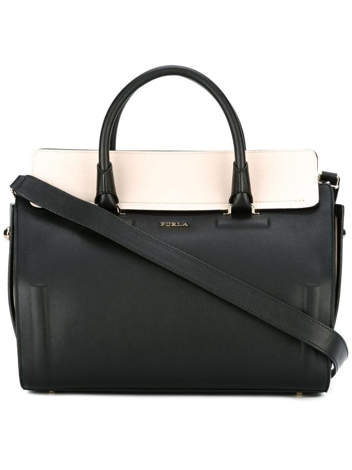Furla 'conchiglia' Tote Bag, Women's, Black