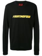 'fourtwofour' Sweatshirt - Men - Cotton - S, Black, Cotton, 424 Fairfax