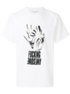 Fucking Awesome Fingers T-shirt - White