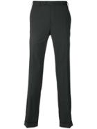 Canali Fitted Super 150 Trousers - Grey