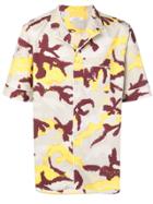 Valentino Camouart Short Sleeve Shirt - Grey