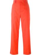 Sofie D'hoore 'peyton' Trousers, Women's, Size: Large, Yellow/orange, Cotton
