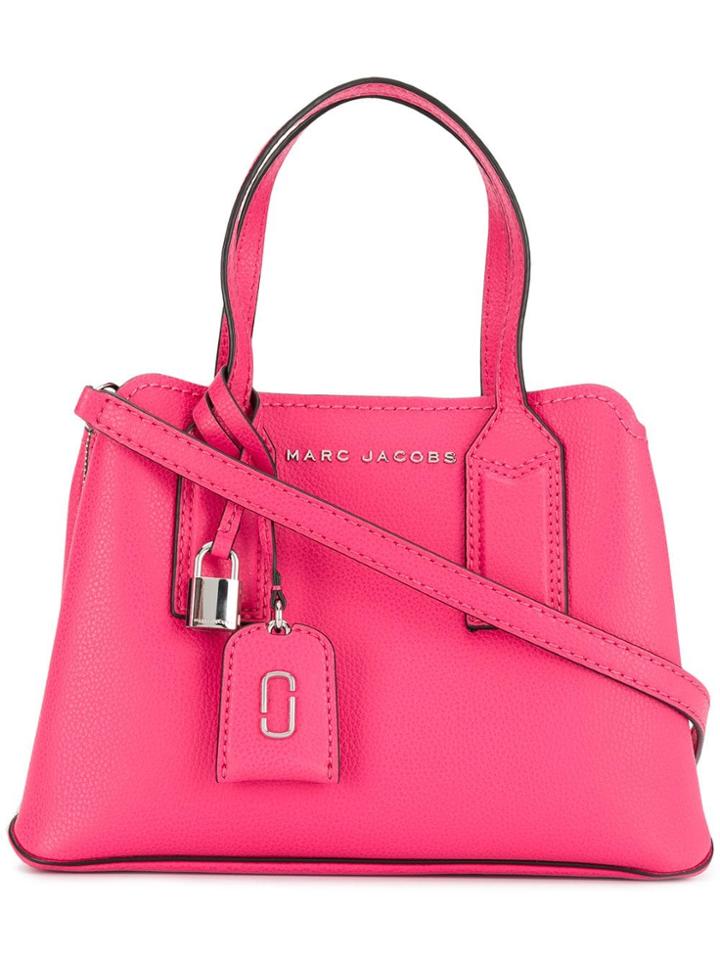 Marc Jacobs Logo Plaque Tote - Pink