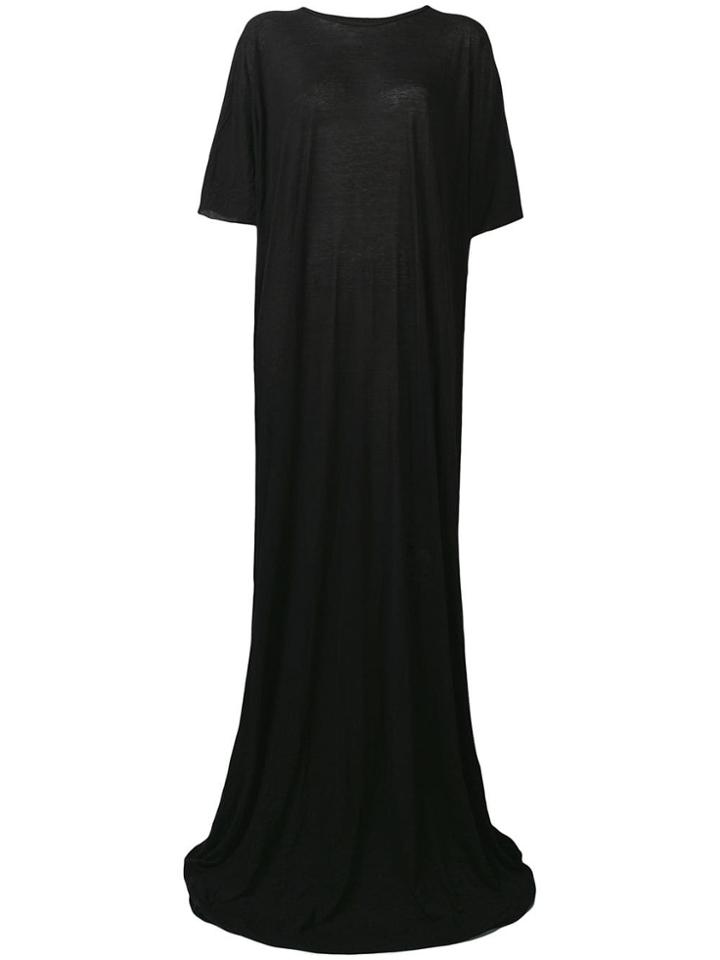 Rick Owens Drkshdw Loose-fit Maxi Dress - Black