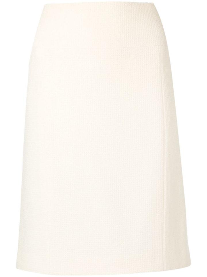 Chanel Vintage 1994 Pencil Skirt - White