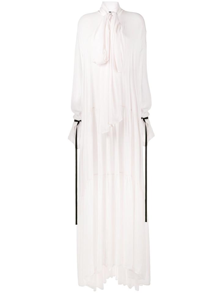 Ann Demeulemeester Ewing Rosy Maxi Dress - Pink & Purple