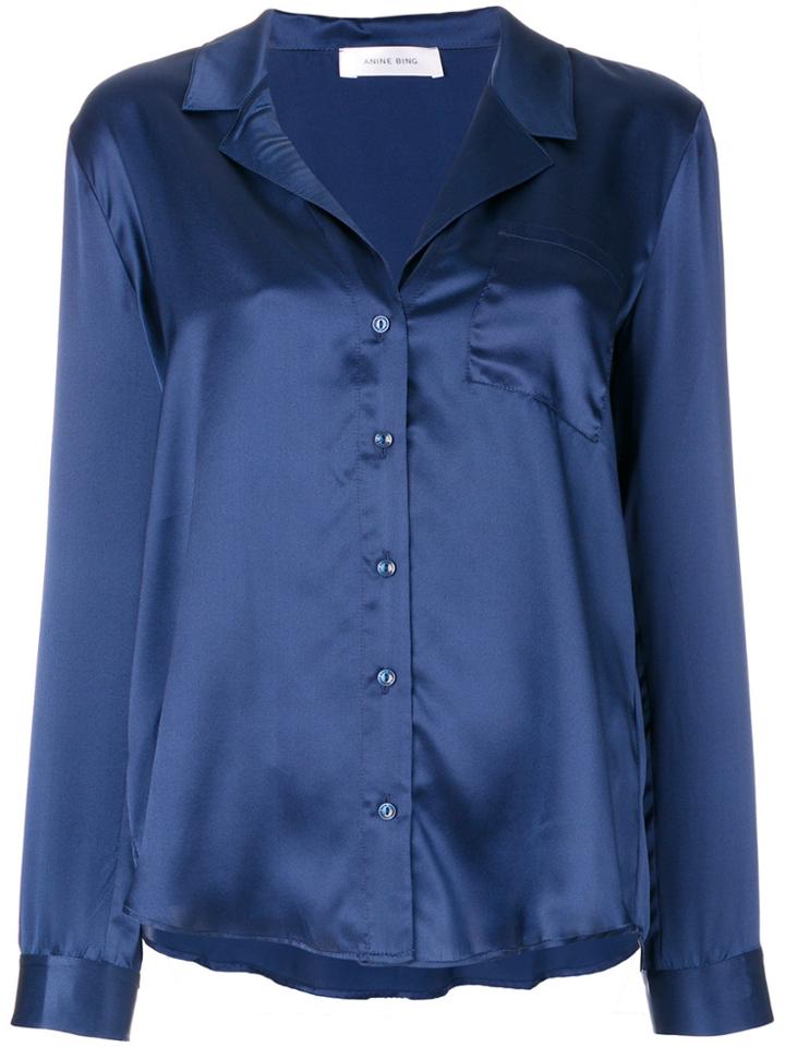 Anine Bing Blair Shirt - Blue