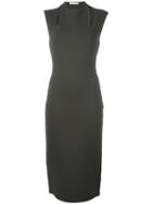 Dion Lee Cut-out Pencil Dress, Women's, Size: 14, Green, Nylon/spandex/elastane/rayon