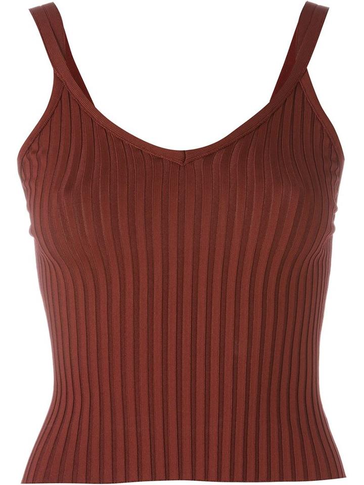 I'm Isola Marras Rib Knit Fitted Top