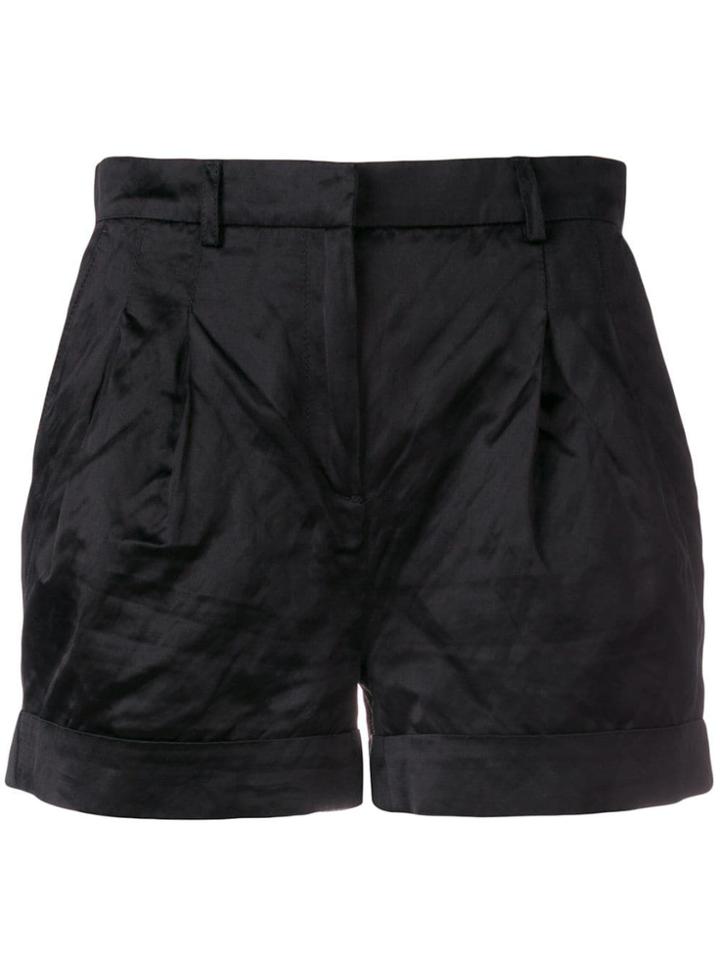 Philosophy Di Lorenzo Serafini Kids Satin Shorts - Black