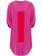 Gianluca Capannolo Color-blocked Shift Dress With Short Doleman