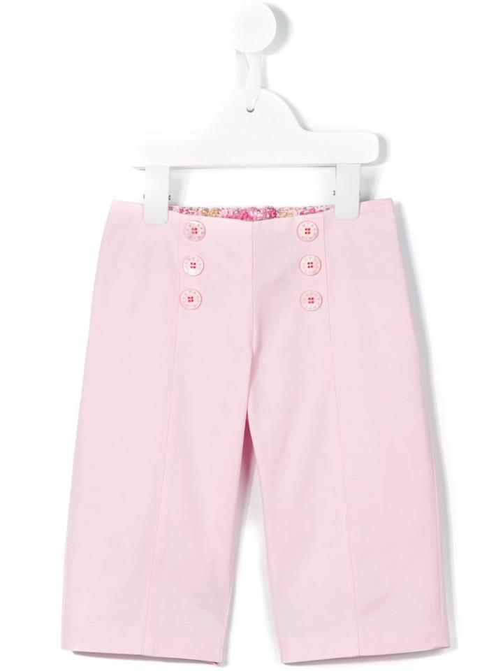 Cashmirino Sailor Trousers, Girl's, Size: 6 Yrs, Pink/purple