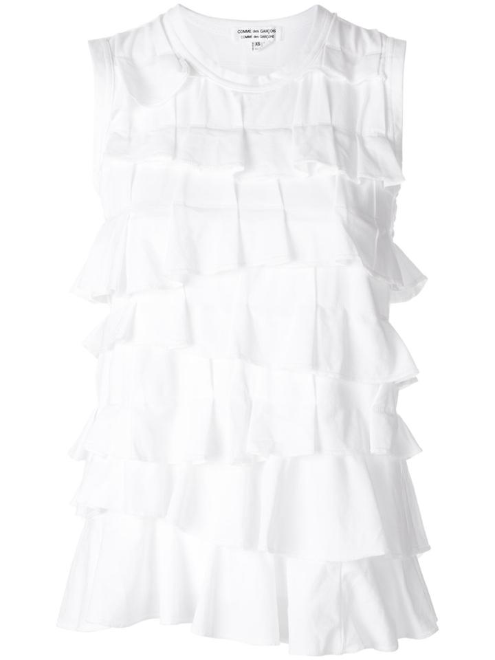 Comme Des Garçons Comme Des Garçons Short Sleeved Layered T-shirt -