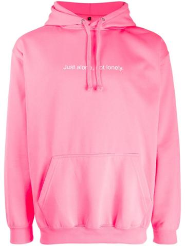 F.a.m.t. Slogan Hoodie - Pink