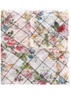 Faliero Sarti Tile Print Scaf - Neutrals