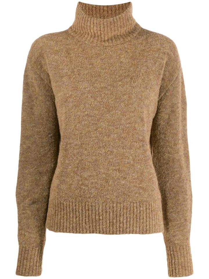 Dondup Turtleneck Jumper - Brown