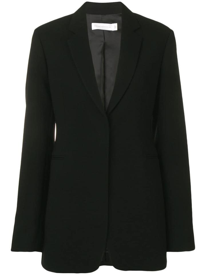 Victoria Beckham Concealed Front Blazer - Black