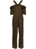 Aula Halterneck Jumpsuit - Green