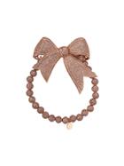 Lord And Lord Designs Crystal Embellished Bow Bracelet - Gold