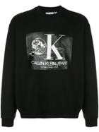 Calvin Klein Jeans Est. 1978 Moon Landings Ok Sweatshirt - Black