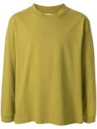 Margaret Howell Long Sleeved Jersey Top - Yellow
