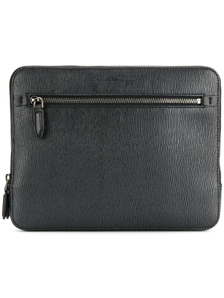 Salvatore Ferragamo Laptop Case - Black