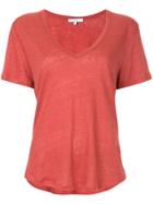 Venroy V-neck T-shirt - Red