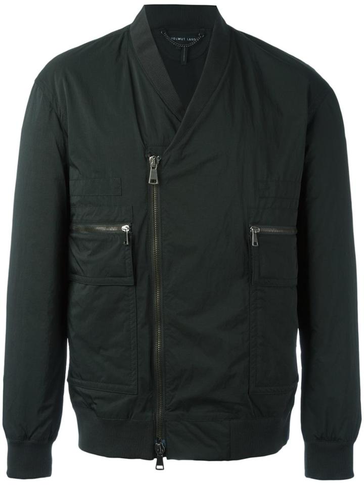 Helmut Lang Bomber Design Biker Jacket - Black