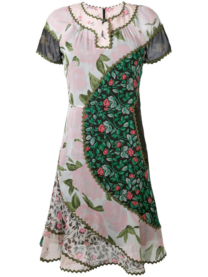 Coach - Floral-print Dress - Women - Cupro - 4, Cupro