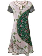 Coach - Floral-print Dress - Women - Cupro - 4, Cupro