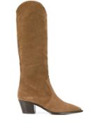 The Seller Mid-calf Boots - Brown