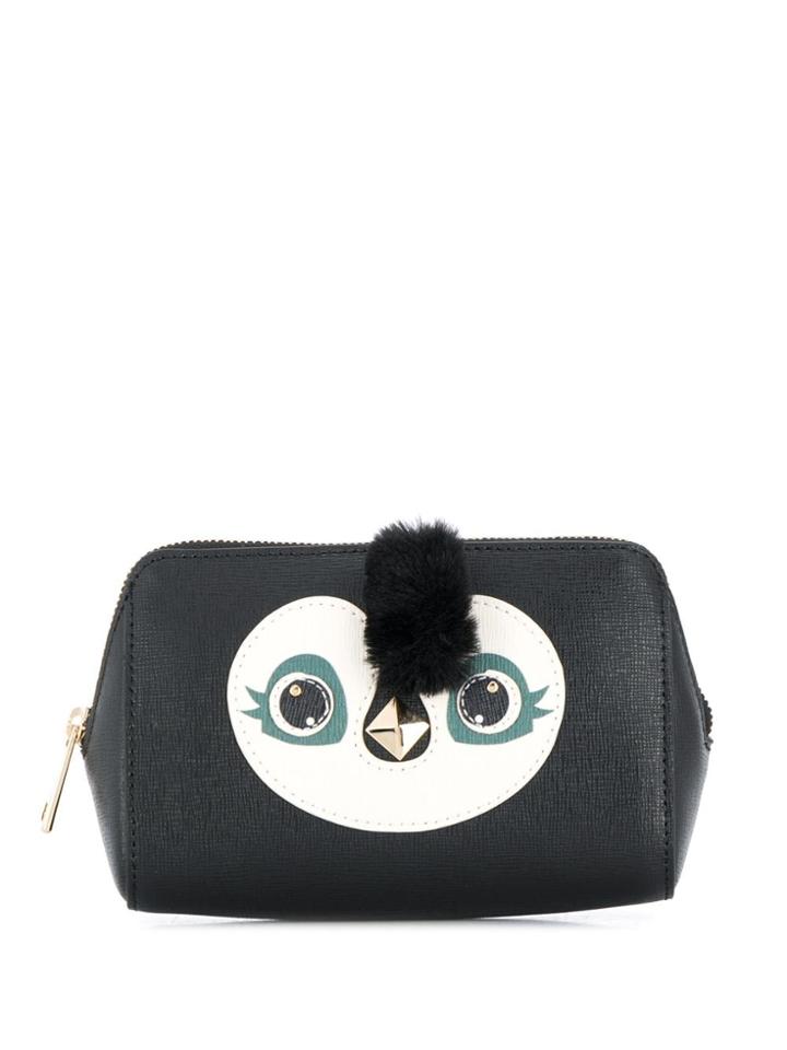 Furla Electra Penguin Cosmetic Case - Black