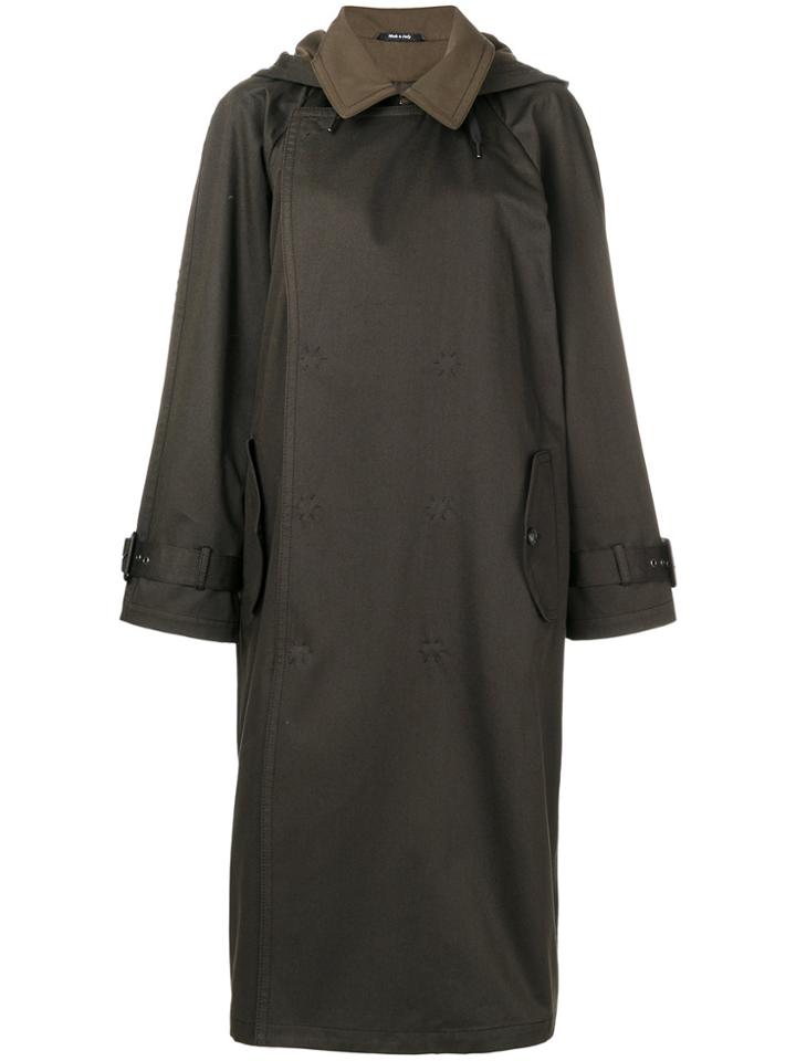 Maison Margiela Water Repellent Trench Coat - Green