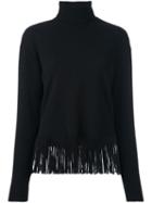 Boutique Moschino 'dolcevita' Jumper, Women's, Size: 44, Black, Virgin Wool