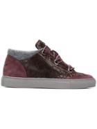 Lorena Antoniazzi Star Patch Sneakers - Pink & Purple