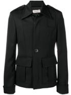Wales Bonner Fitted Military Jacket - Black