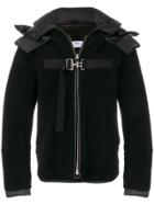 Oamc Strapped Hooded Jacket - Black