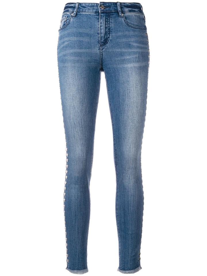 Armani Exchange Studded Jeans - Blue