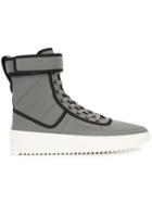 Fear Of God Piped Hi-top Sneakers - Grey