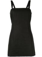 Venroy Tie Back Mini Dress - Black